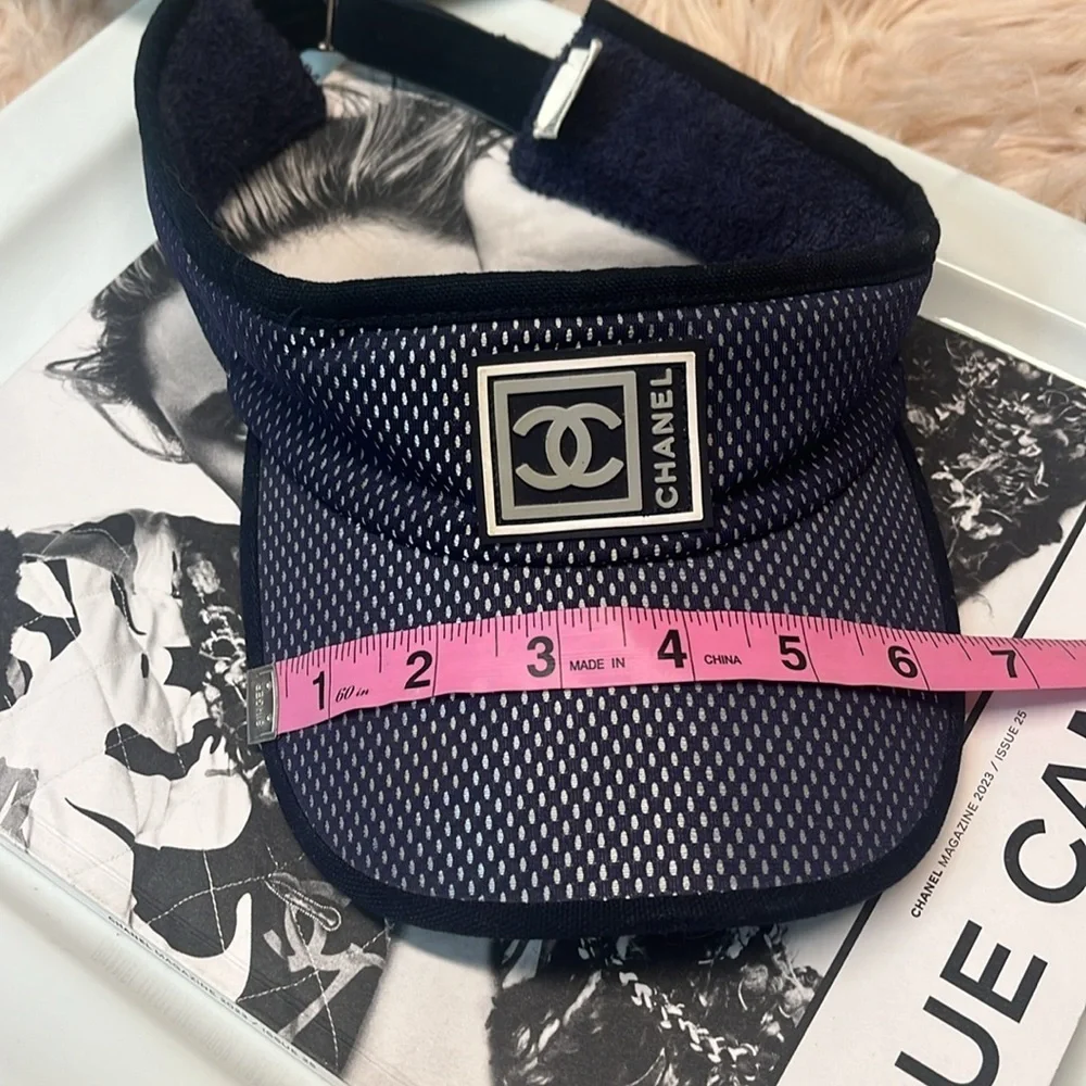 CHANEL SPORT LINE SUN VISOR HAT